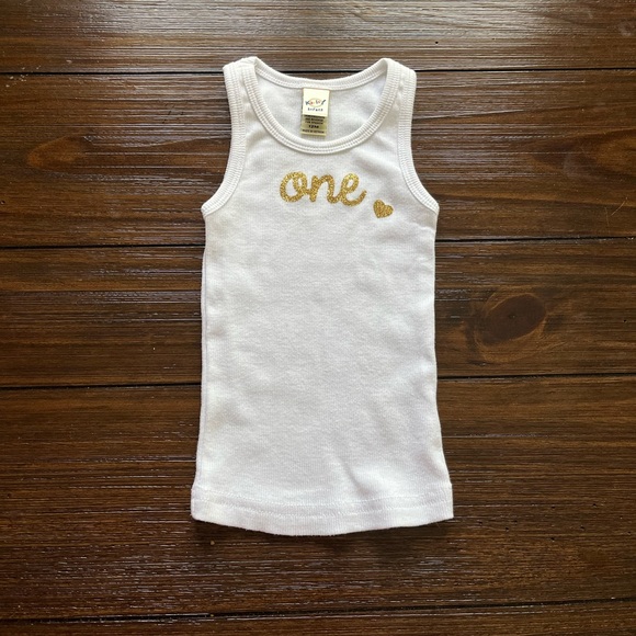First Birthday Tank-top - Picture 1 of 3